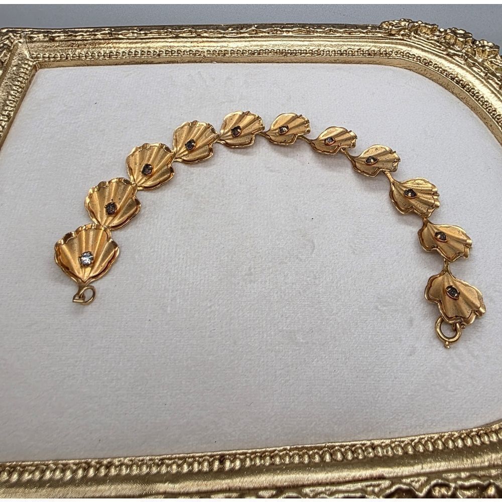 Vintage Bugbee & Niles Rhinestone Bracelet - Picture 5 of 6